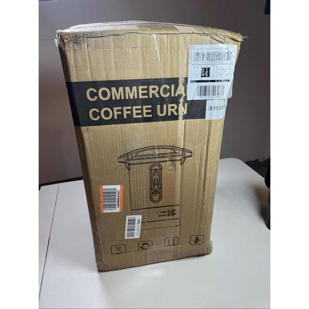 Commercial Coffee Urn Hot Water Dispenser Maker 15L/4Gal Stainless Steel NEW